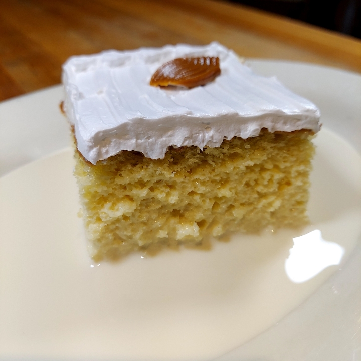 Order Tres Leche Cake food online from La Cazuela store, Waterbury on bringmethat.com