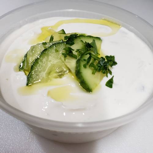 Order Tzatziki Sauce Small food online from Cafe Yafa store, Natick on bringmethat.com