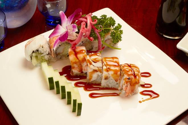 Order Lake Side Roll food online from Kyoto Japanese Steakhouse store, Royal Oak on bringmethat.com