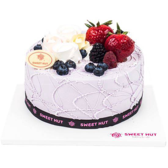 Order Taro Cake 6" food online from Sweet Hut Bakery & Cafe store, Marietta on bringmethat.com