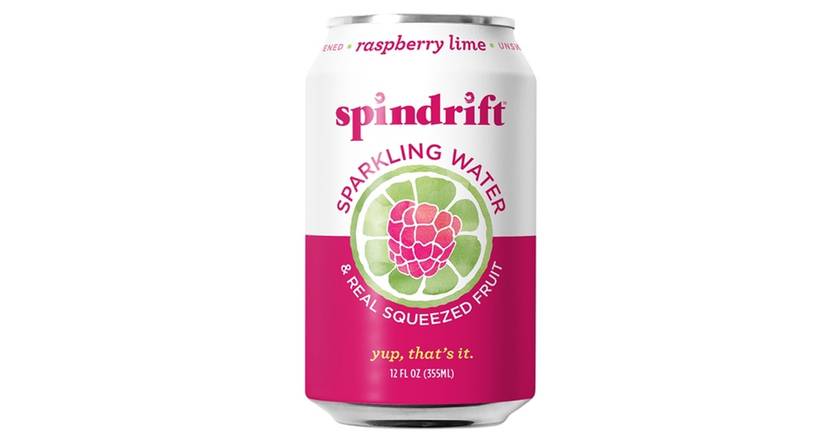 Order Spindrift Raspberry Lime food online from Naya Express store, New York on bringmethat.com