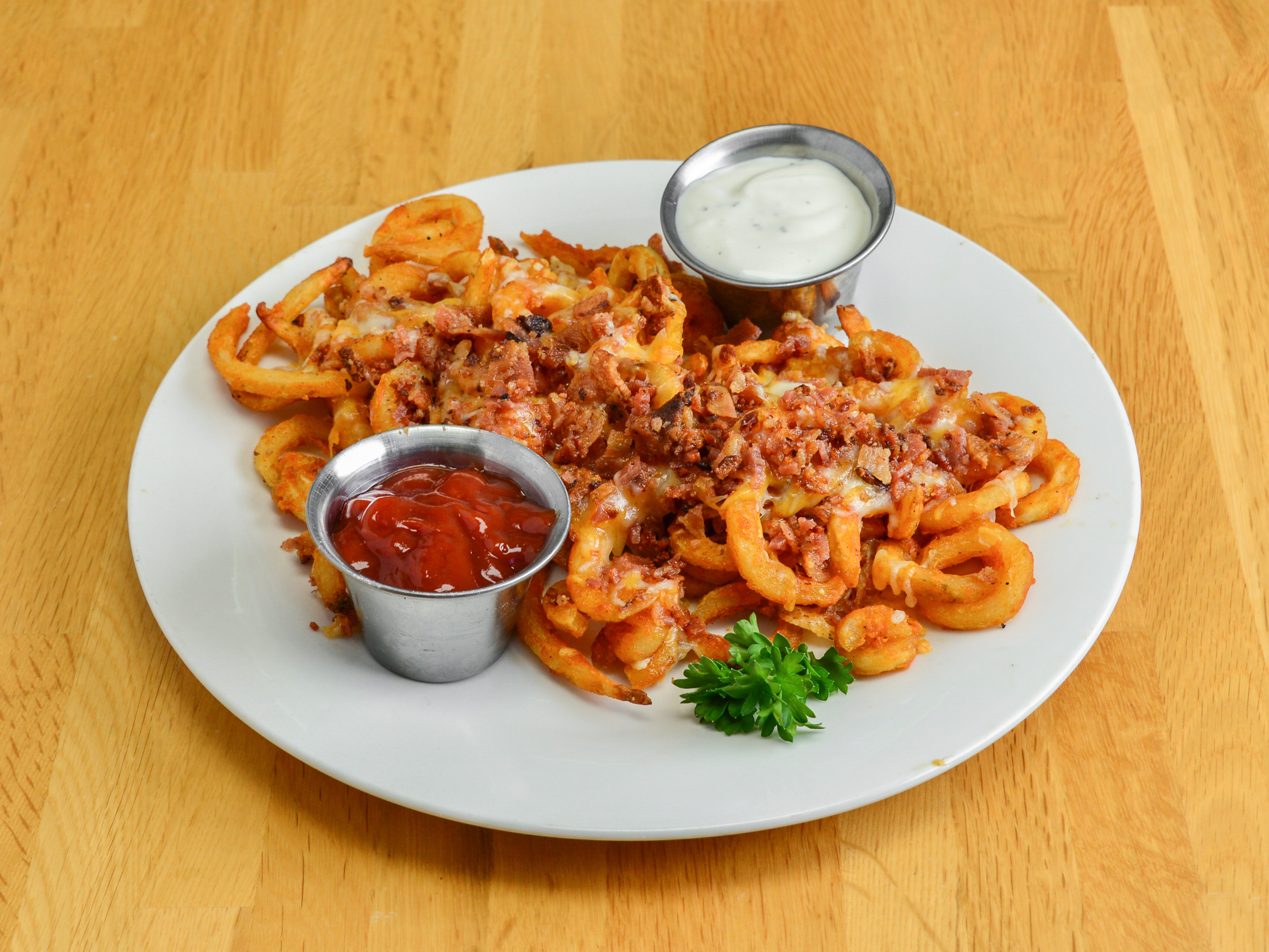 Order Bacon Cheese Fries food online from Grumpy Gary Grill store, Huntington on bringmethat.com
