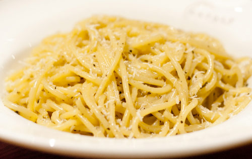 Order Pasta with Butter Sauce and Parmesan Cheese food online from Ametis Pizza store, Clifton on bringmethat.com