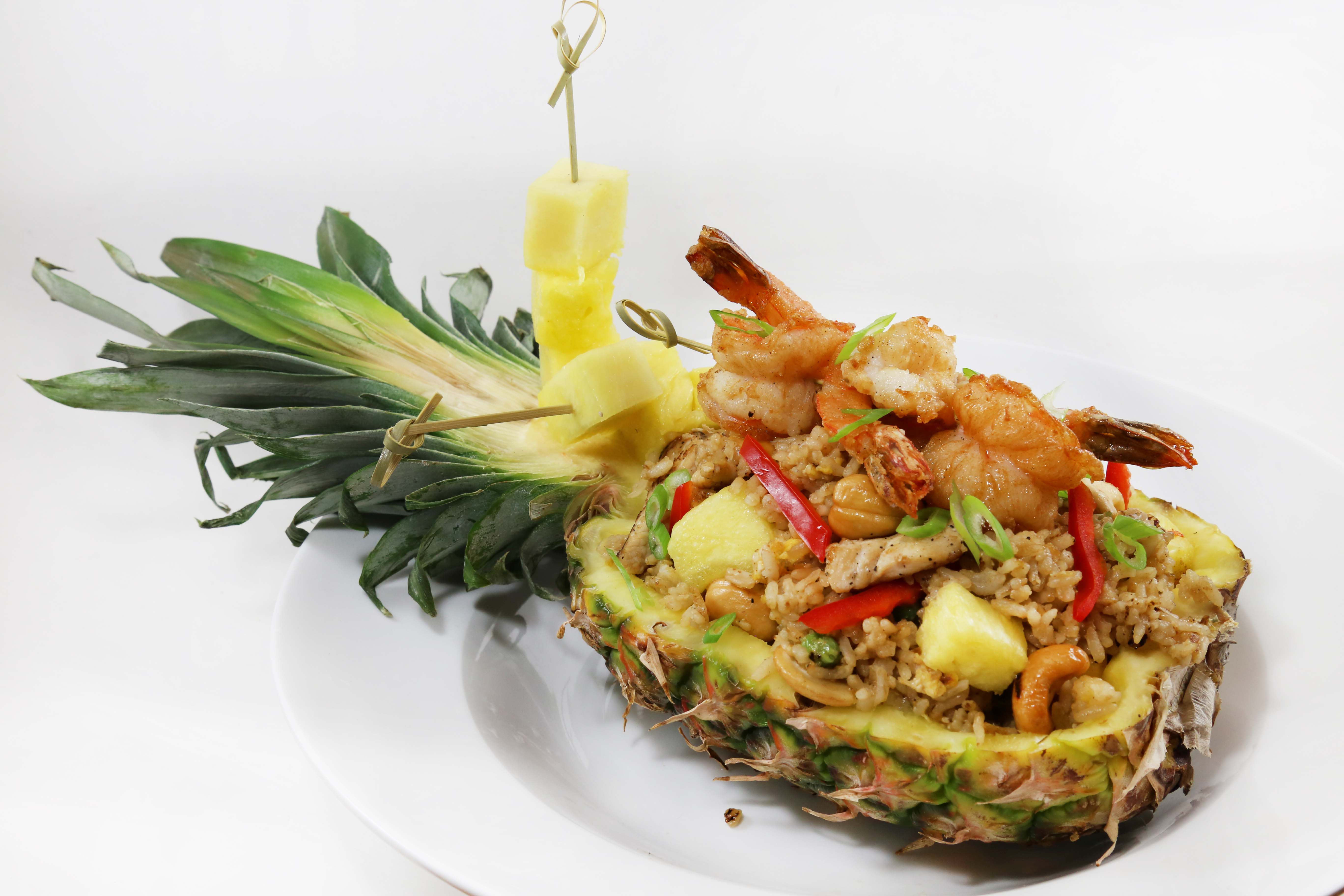 Order 107. Hawaiian Fried Rice food online from Eto'O Modern Asian Cuisine store, Chicago on bringmethat.com