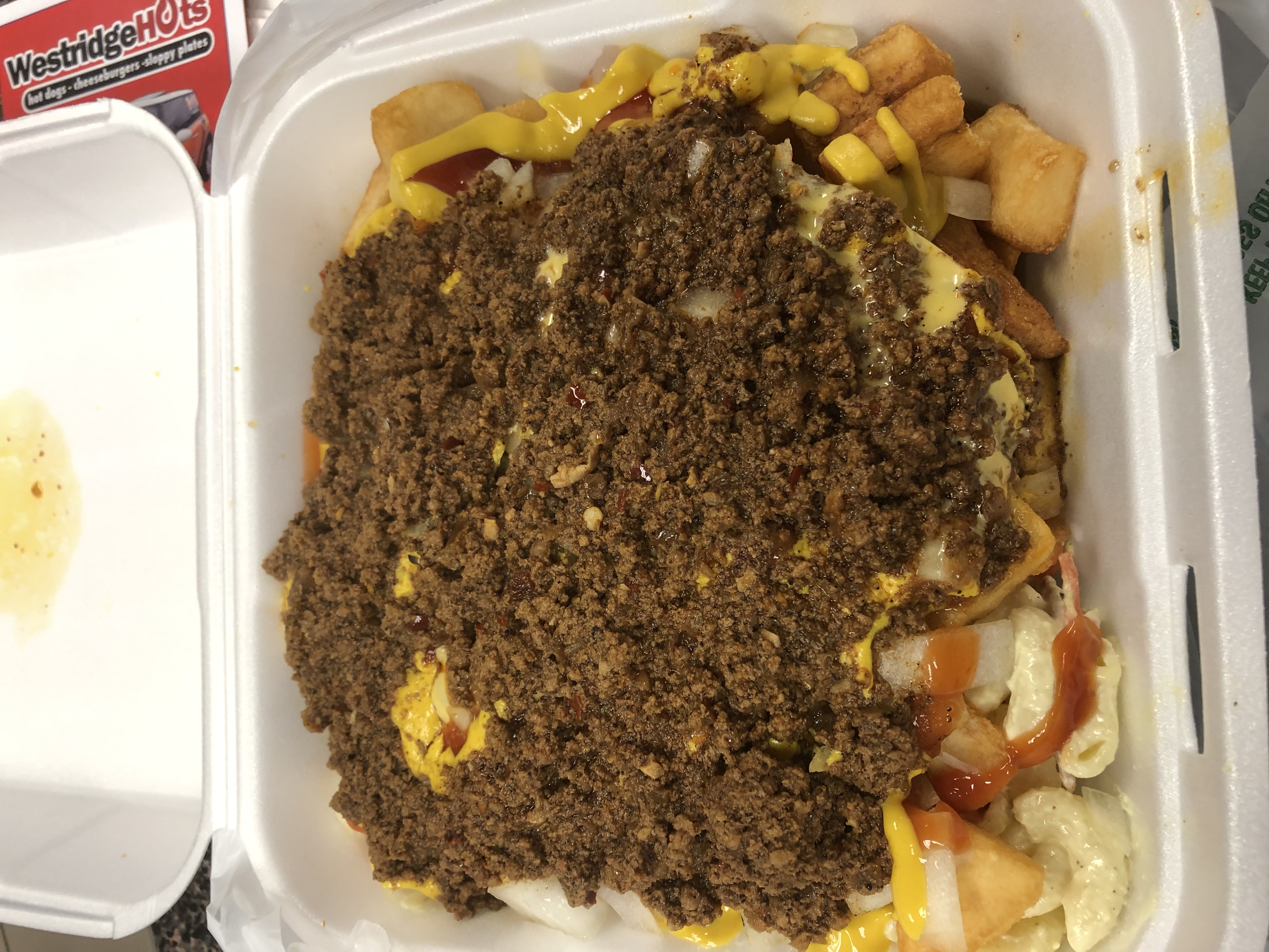 Order Cheeseburger Plate food online from Westridge Hots store, Rochester on bringmethat.com