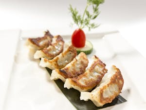 Order Gyoza (6) food online from Sake House store, Beaver Dam on bringmethat.com