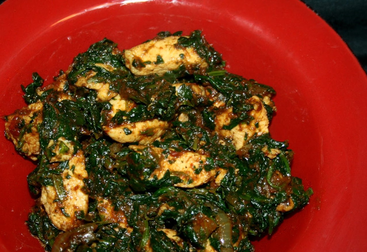 Order Spinach Dish food online from The indian kitchen store, West Hollywood on bringmethat.com