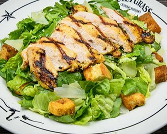 Order Chicken Caesar Salad food online from Saltgrass Steakhouse store, Humble on bringmethat.com