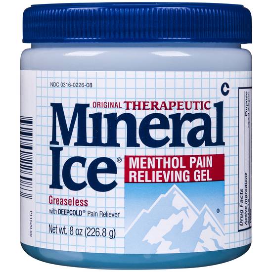 Order Mineral Ice Pain Relieving Gel (8 oz) food online from Rite Aid store, TOLEDO on bringmethat.com