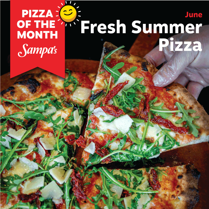 Order Fresh Summer Pizza food online from Sampa Pizza store, Lomita on bringmethat.com