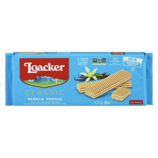 Order Loacker Crispy Wafers - Vanilla food online from IV Deli Mart store, Goleta on bringmethat.com