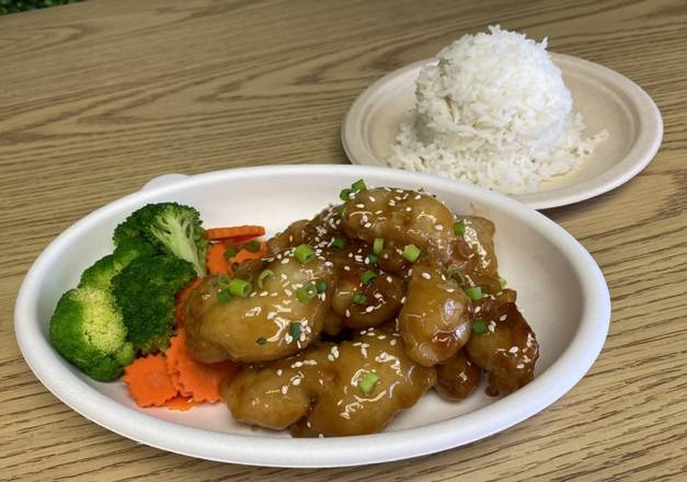 Order Sesame Chicken food online from Plumeria Thai Cafe store, Las Vegas on bringmethat.com