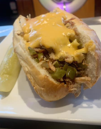 Order Philly Cheese Steak food online from Johnny Raceway Eatery store, Dover on bringmethat.com