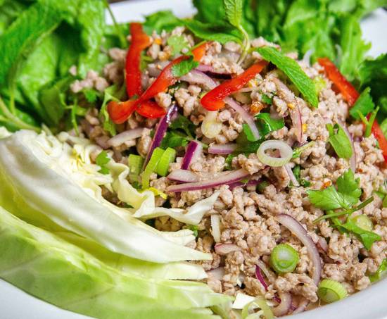 Order Larb Salad food online from Panang South Okc store, Oklahoma City on bringmethat.com