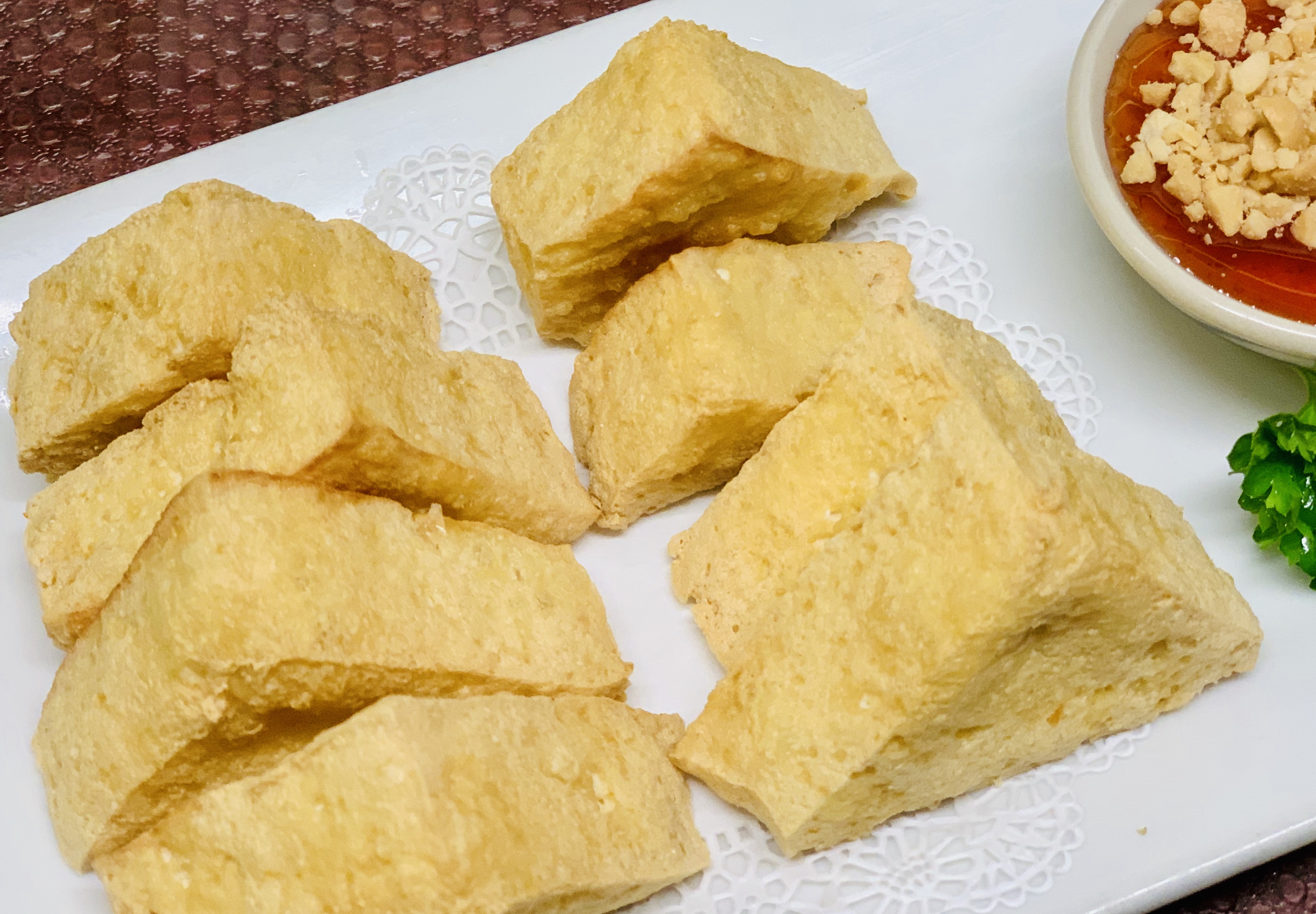 Order 11. Golden Fried Tofu food online from Kao Thai store, Silver Spring on bringmethat.com