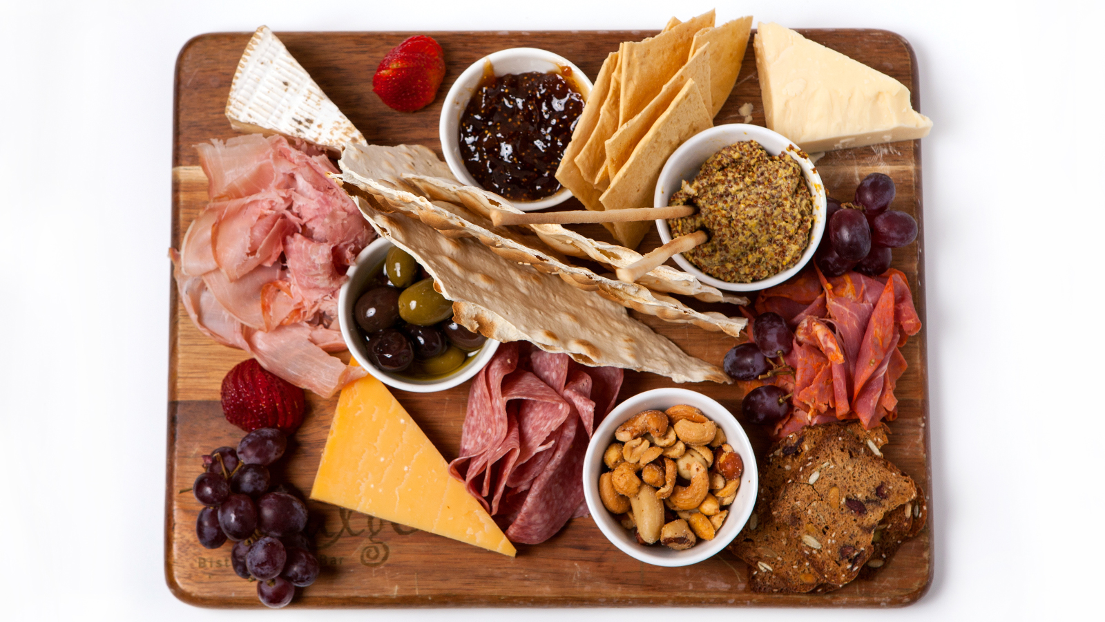 Order Cheese and Charcuterie Board (GF) food online from Gluten Free Colorado Bistro store, Golden on bringmethat.com