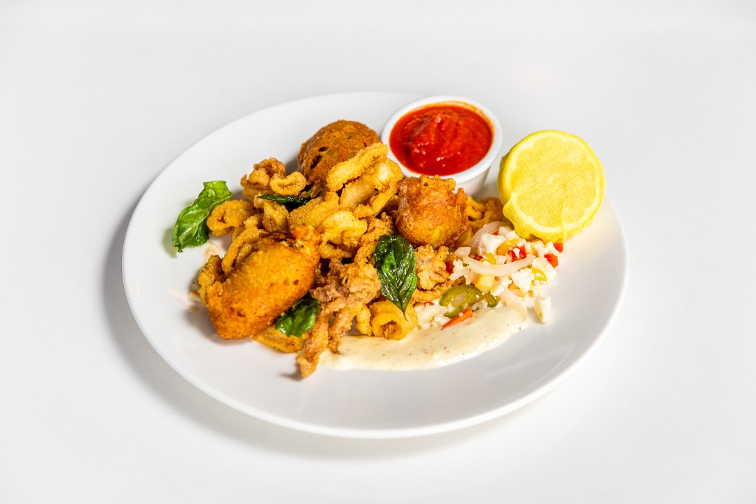 Order Calamari Fritti* food online from Viale Pizza & Kitchen store, Denver on bringmethat.com
