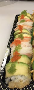 Order Super Sexy Scallop Roll food online from Mochi Sushi store, Sugar Land on bringmethat.com