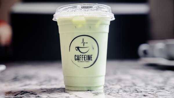 Order Matcha Latte food online from Caffeine store, Lakewood on bringmethat.com
