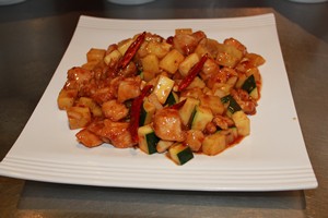 Order 45. Kung Pao Chicken food online from Jade China store, Murrieta on bringmethat.com