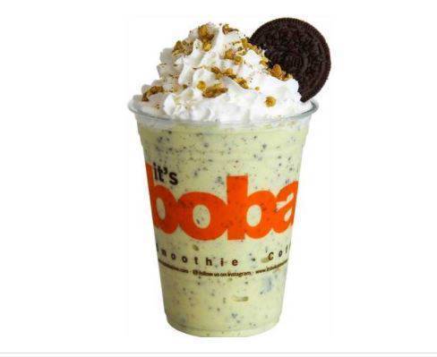 Order Pistachio Oreo Frappe food online from Boba Time store, Glendale on bringmethat.com