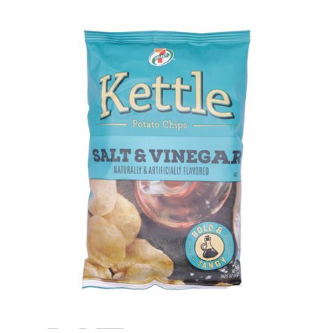 Order 7 Select Kettle Salt & Vinegar Potato Chips 2.25oz food online from 7-Eleven store, New Haven on bringmethat.com