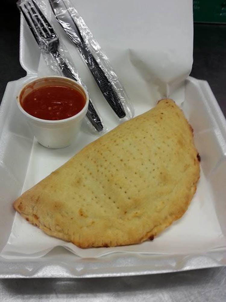 Order Cheese Calzone - Calzone food online from Nabby Restaurant store, Plainfield on bringmethat.com