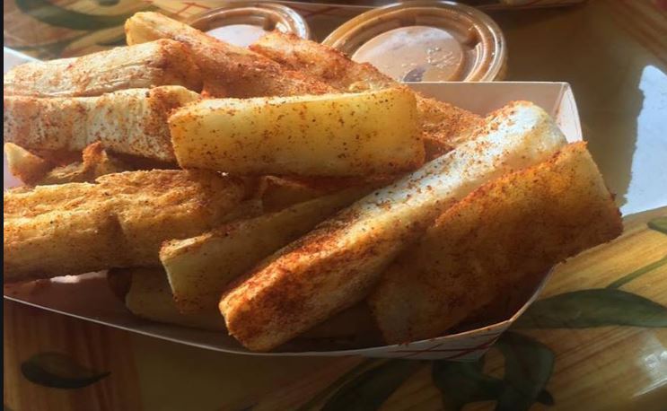 Order Yucca Fries food online from Caribe Soul Food Truck store, New Haven on bringmethat.com
