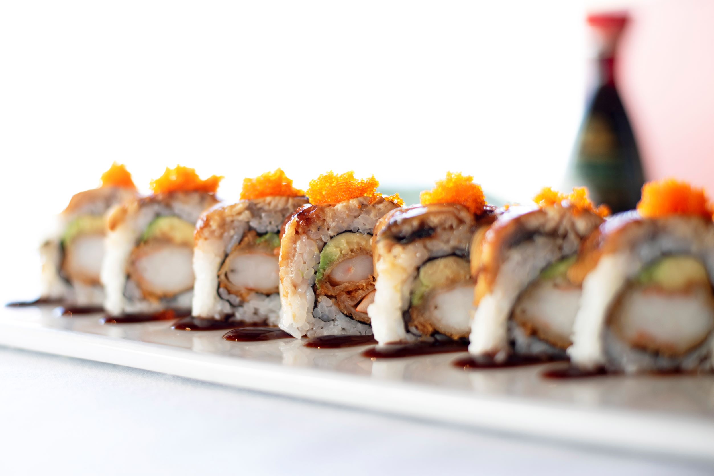 Order Dragon Sushi Roll food online from Atlanta Fish Market store, Atlanta on bringmethat.com
