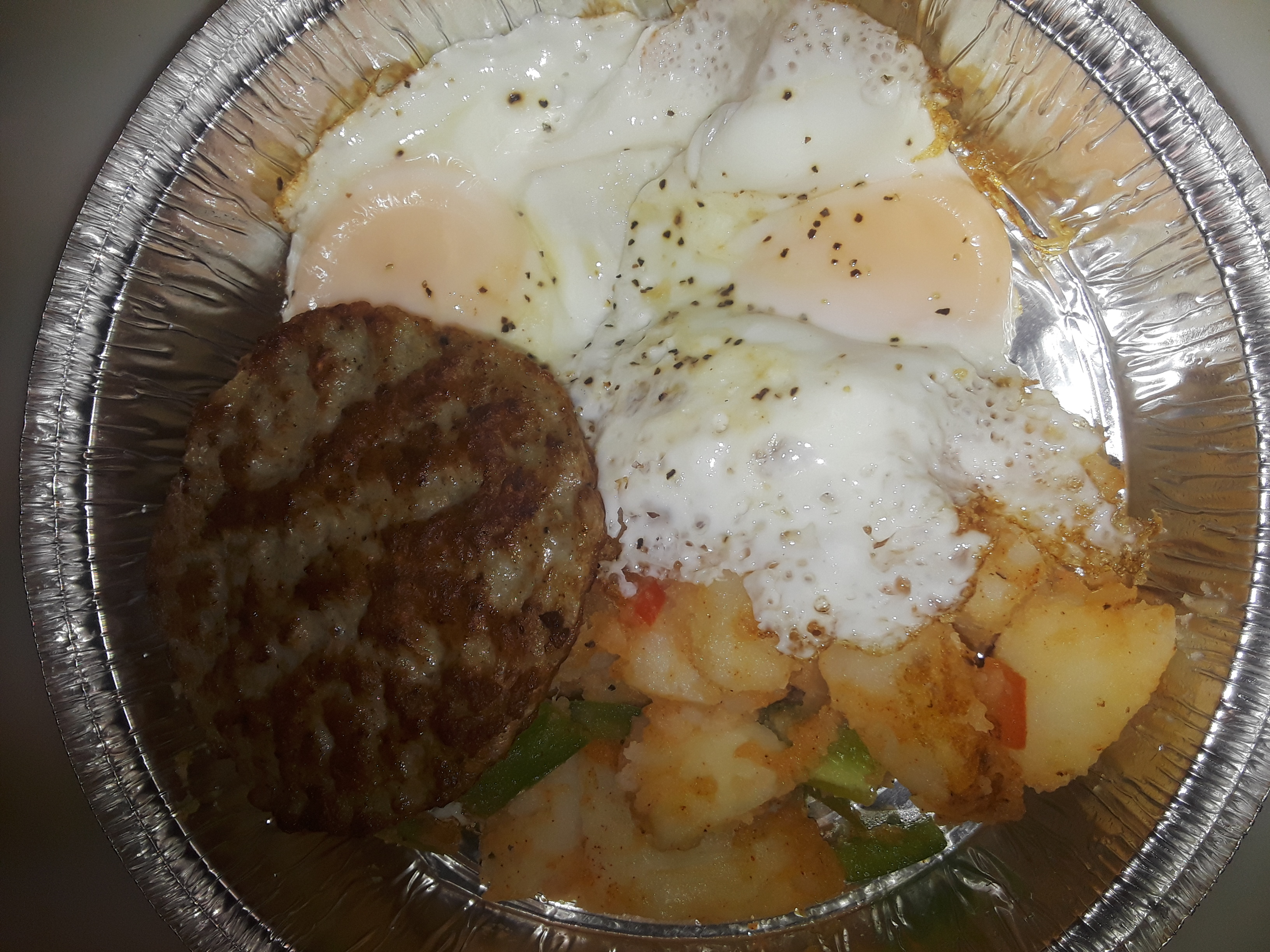 Order 2 Eggs Any Style with Turkey Sausage Breakfast food online from Tulcingo Cafe store, Bronx on bringmethat.com