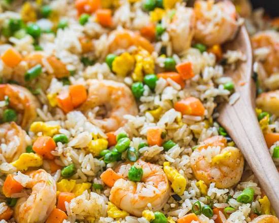 Order Shrimp Fried Rice food online from Noodle House Asia store, Las Vegas on bringmethat.com