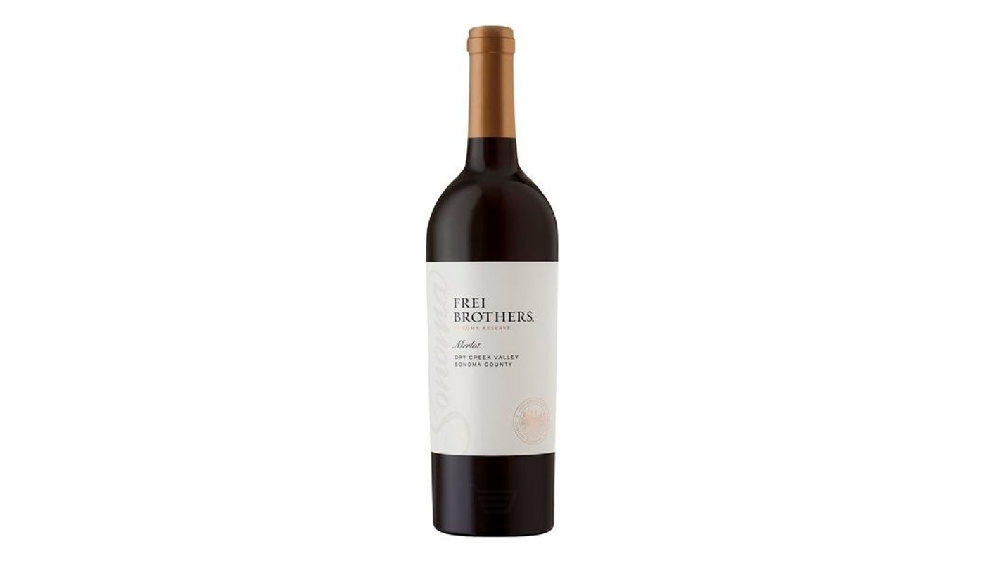 Order Frei Brothers Reserve Merlot 750mL food online from Liquor Palace store, Burbank on bringmethat.com