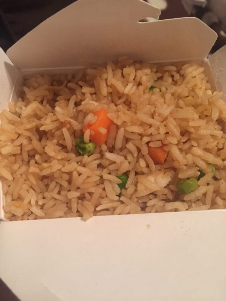 Order 17. Fried Rice food online from Sizzling Wok store, San Antonio on bringmethat.com