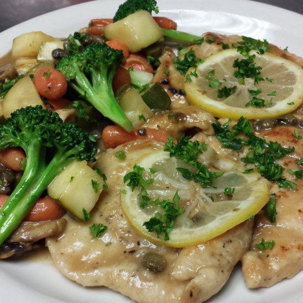 Order Chicken Piccata food online from Asparagus pizza store, Los Angeles on bringmethat.com