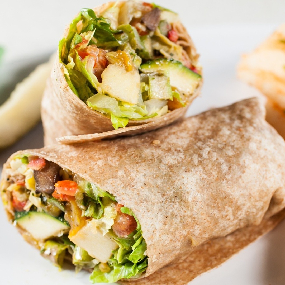 Order Grilled Vegetable Wrap food online from Greens and Proteins store, Las Vegas on bringmethat.com