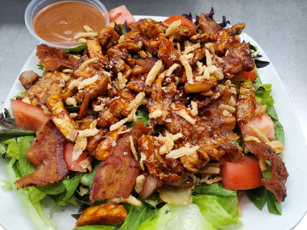 Order BBQ Chicken Salad food online from Kooby store, La Crescenta on bringmethat.com