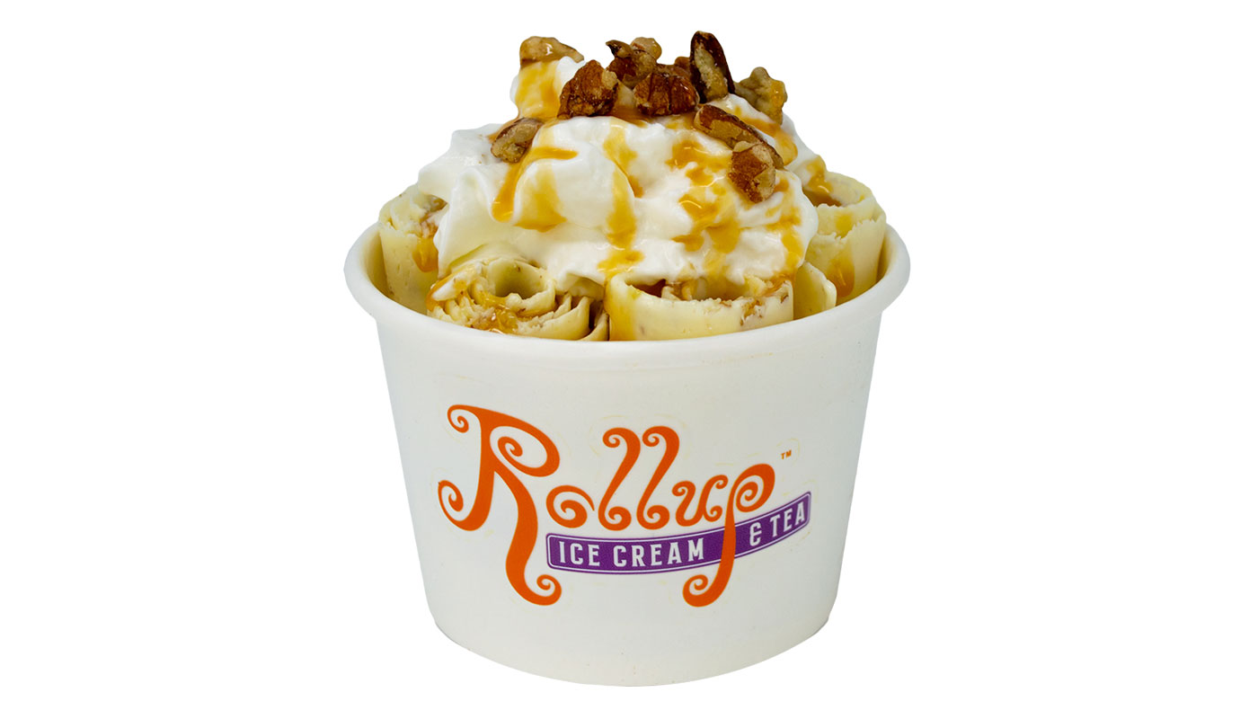 Order Butter Pecan Rollup Ice Cream food online from Rollup Ice Cream & Tea- Portage store, Portage on bringmethat.com