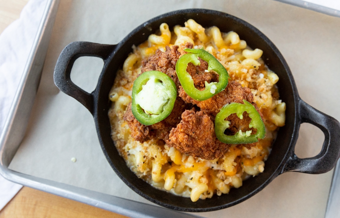Order Southern Fried Chicken Mac & Cheese food online from Central Kitchen store, Euless on bringmethat.com