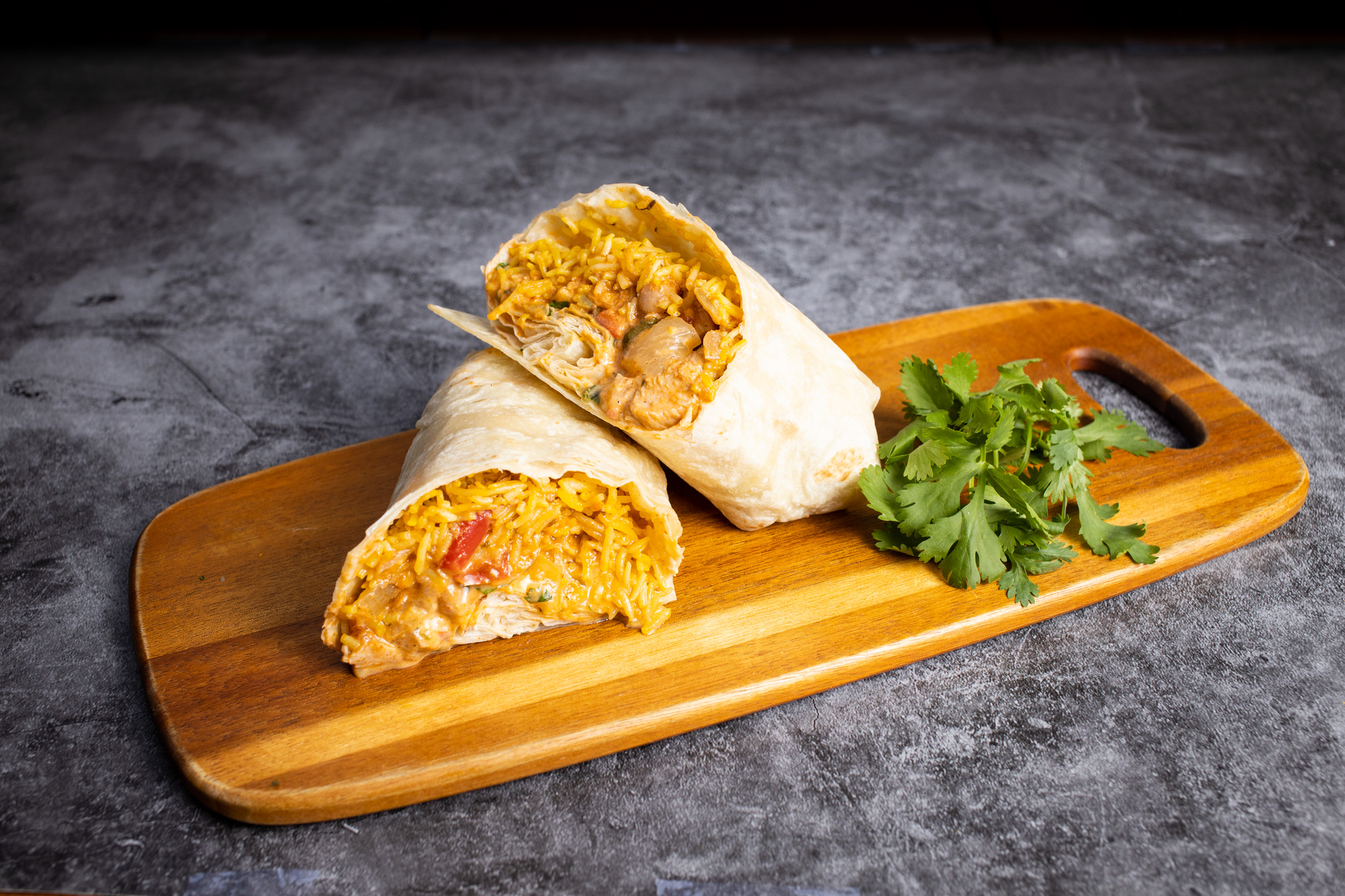 Order Chicken Tikka Burrito food online from Bollywood Bowl store, Phoenix on bringmethat.com