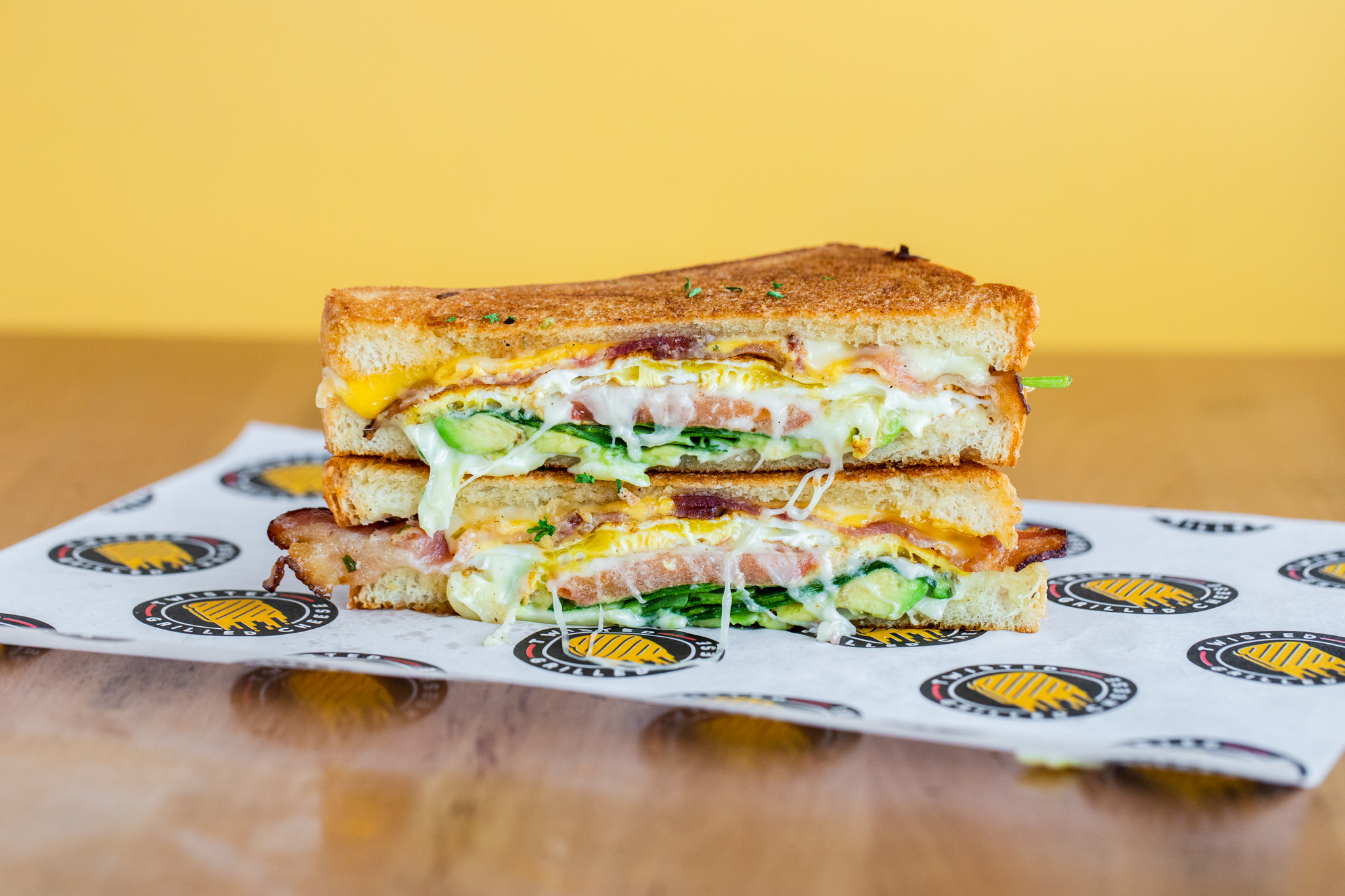 Order Avocado BLT+E food online from Twisted Grilled Cheese store, Houston on bringmethat.com