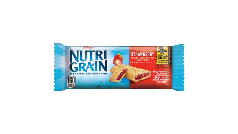 Order Kellogg's Nutri-Grain Cereal Bars, Strawberry food online from Star Variety store, Cambridge on bringmethat.com
