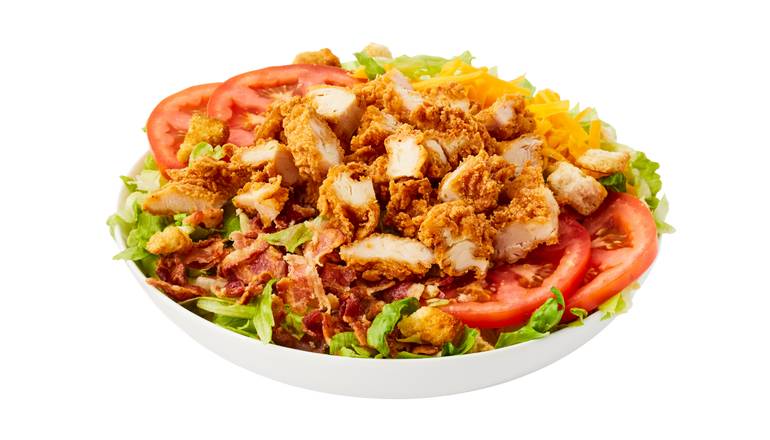 Order Salad - Crsipy Chicken BLT food online from Jack's store, Tuscaloosa on bringmethat.com