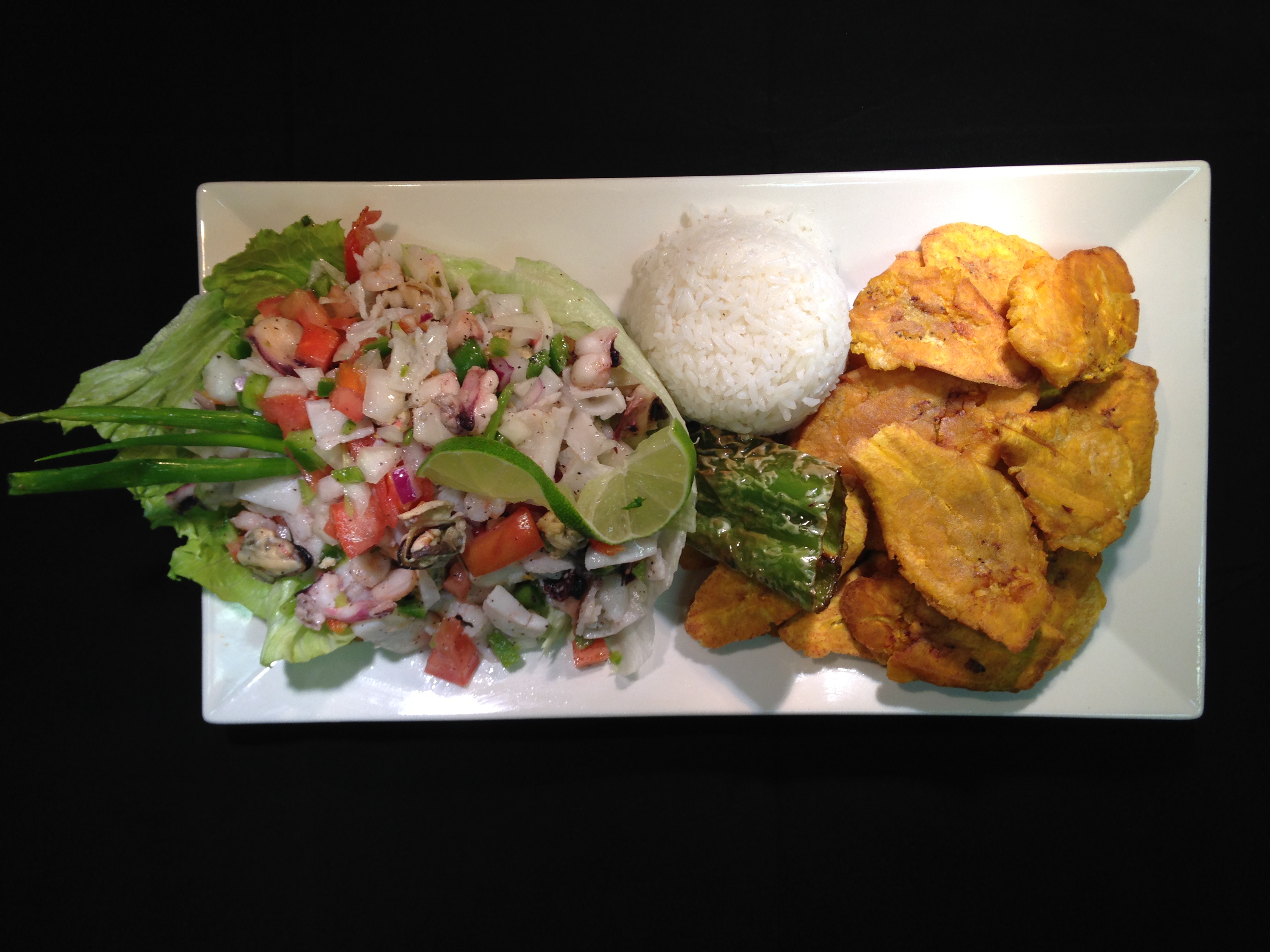 Order Ensalada De Marisco Mixto food online from El Sabor Tropical Restaurant store, Paterson on bringmethat.com