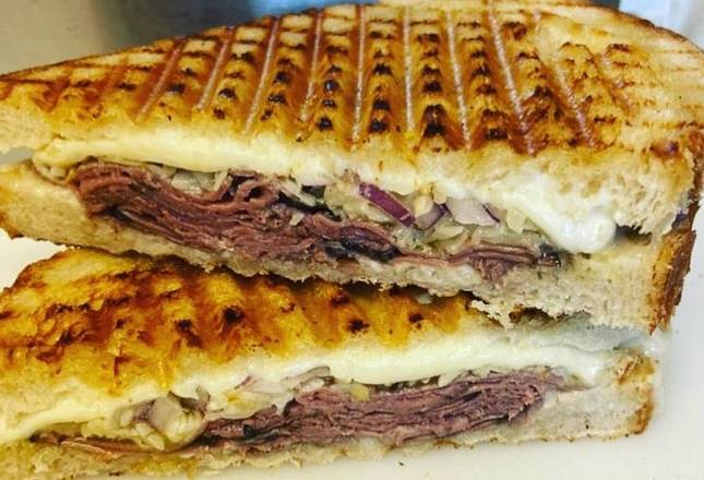 Order Rocky's Roast Beef food online from Happy Panini store, Hutto on bringmethat.com