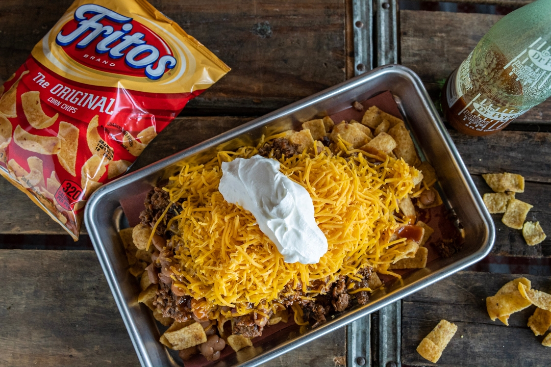 Order Regular Frito Pie food online from Cousin Barbq store, Crowley on bringmethat.com