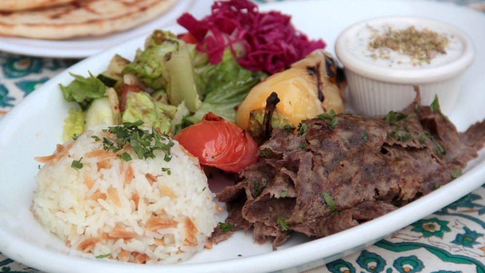 Order Lamb & Beef Gyro and Baklava Lunch Box food online from Park Gyros store, San Francisco on bringmethat.com