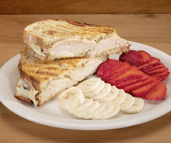 Order Kids Grilled Chicken Panini food online from Urth Caffe store, Laguna Beach on bringmethat.com