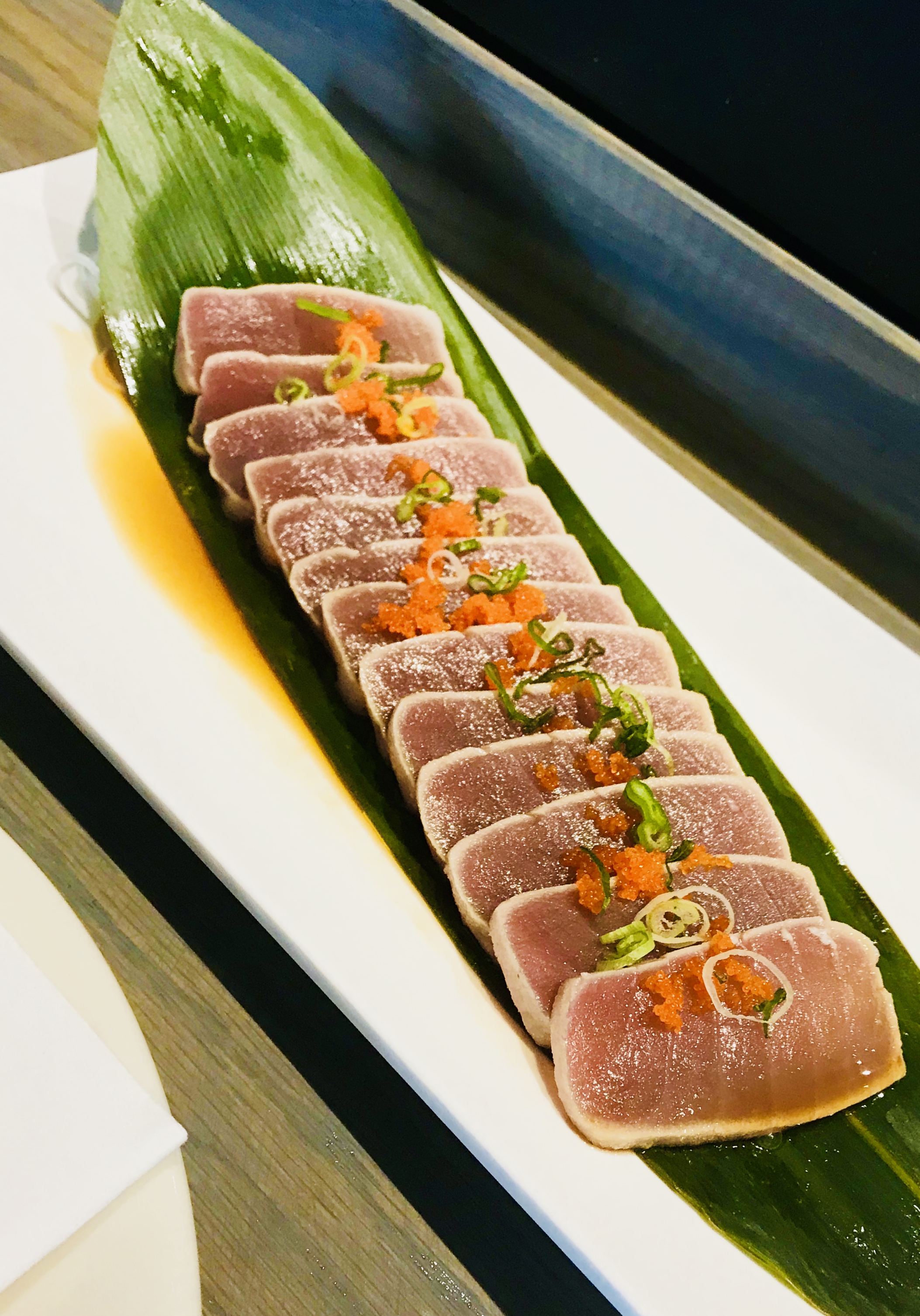 Order 20. Tuna Tataki food online from Teng Da Asian Fusion store, Jenkintown on bringmethat.com