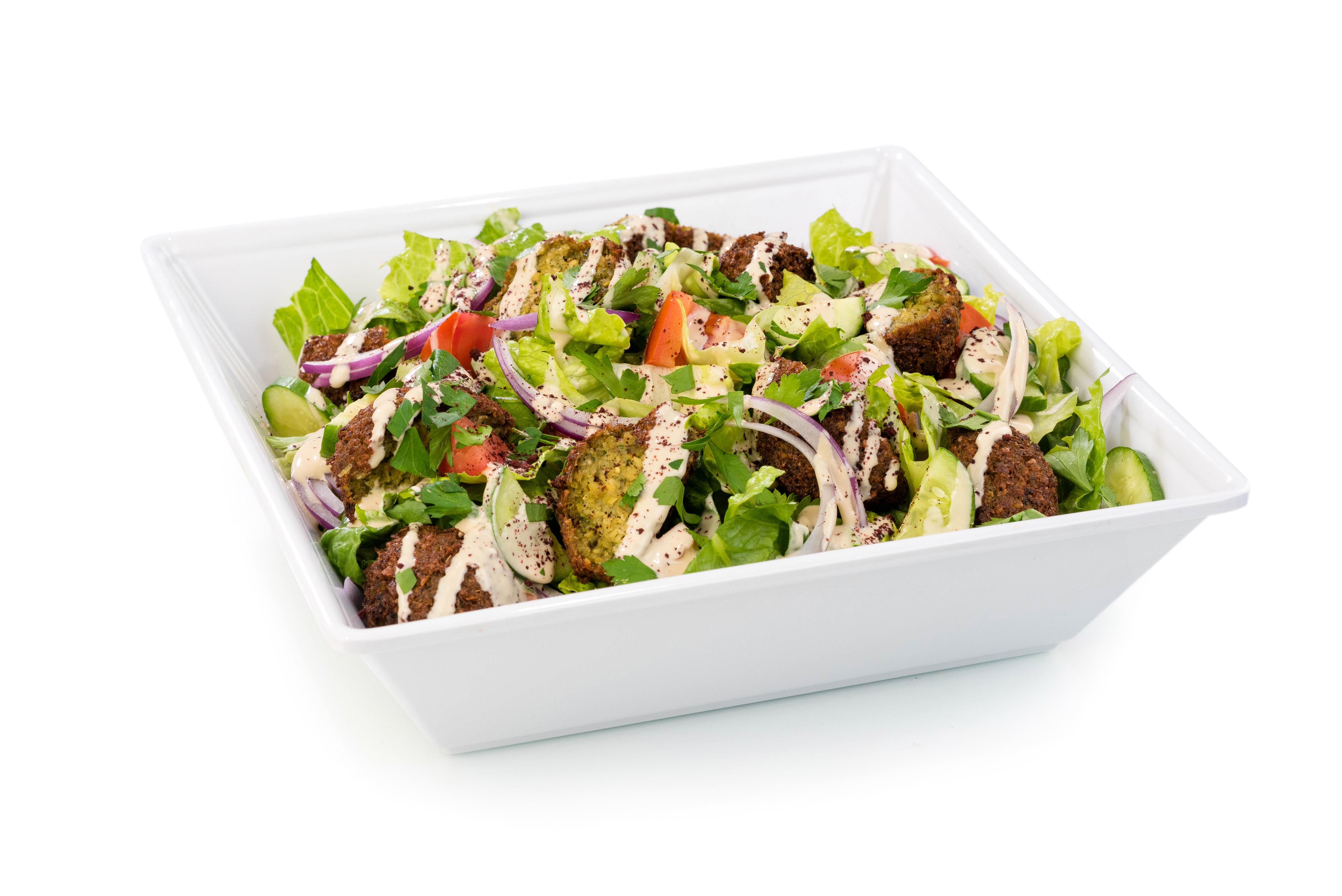 Order Falafel Salad food online from Cafe Du Liban store, Los Angeles on bringmethat.com