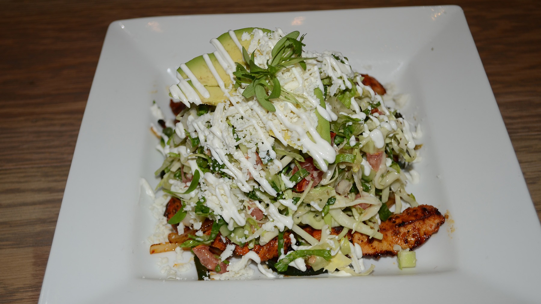 Order Rio Grande Fajitas Salad food online from Panama Joe store, Long Beach on bringmethat.com